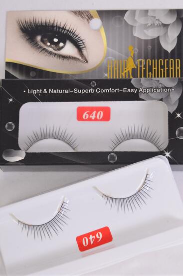 Eyelashes Style #607 / 12 card = Dozen Style # 607 , Individual Display Box , UPC Code ,12 Card = Dozen