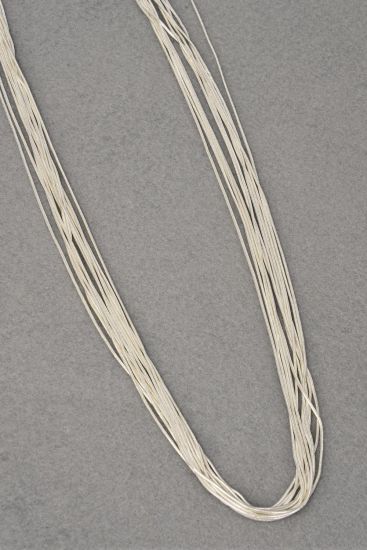 Chain Snake Chain 1 mm Silver 24 inch / 12 pcs = Dozen Silver , Size - 24" Long , 1 mm , Display Card & OPP Bag