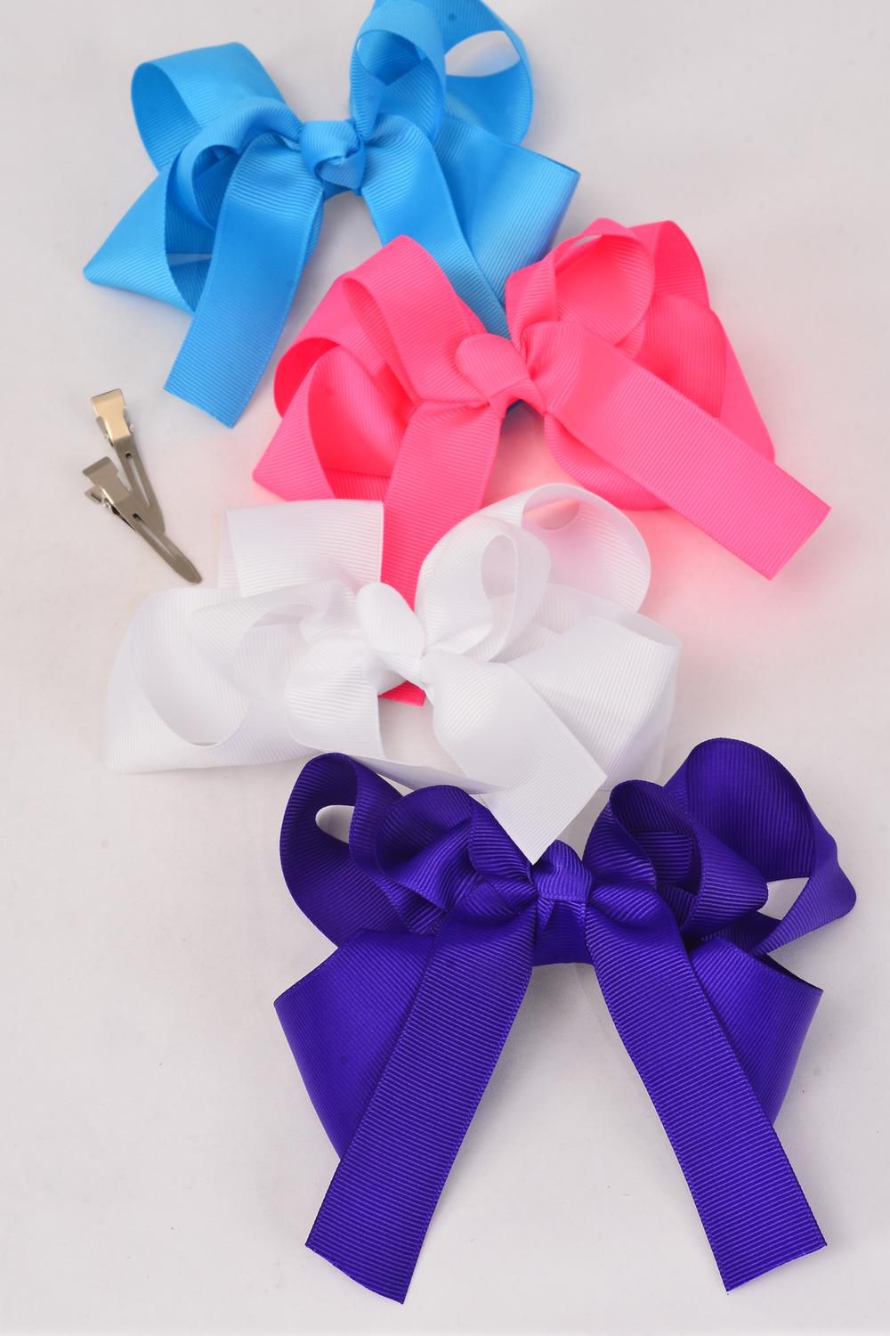 Download Hair Bow Extra Jumbo Multi Double Layer Bow Grosgrain ...